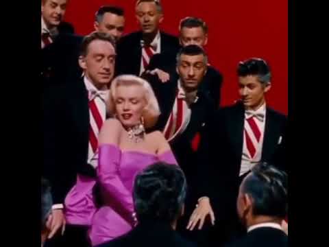 Marilyn Monroe knows diamonds are a girl's best friend - YouTube