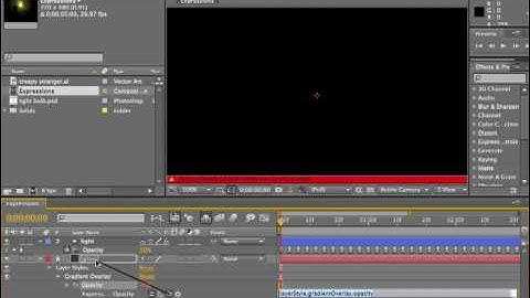 Adobe After Effects CS4 Tutorial 91 - Expressions