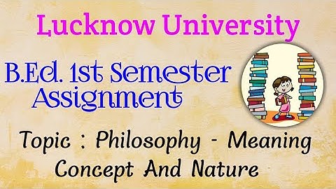 B.Ed. 1st Semester Assignment in English|| Philosophical & Sociological Perspective Of Education📚📘✍️