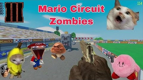 MARIO CIRCUIT IS IN BLACK OPS 3 ZOMBIES