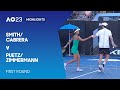 Smith/Cabrera v Puetz/Zimmermann Highlights | Australian Open 2023 First Round