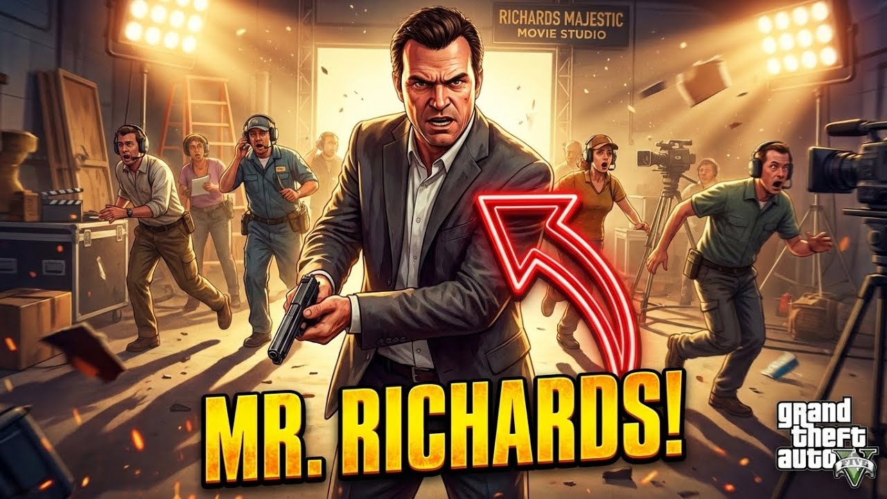 How to do Mr. Richards mission in gta 5 || Michael Rocco @lalitmohan9013 