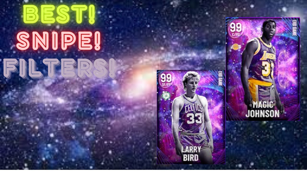 NBA 2K22 MYTEAM BEST SNIPE FILTERS