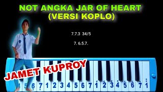 Download Lagu Not Pianika Jar Of Hearts Versi Koplo | Lagu Tiktok Jamet Kuproy MP3