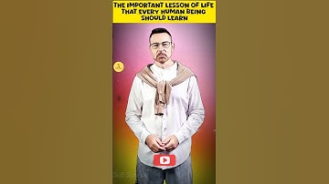 The Most Important Life Lesson Everyone Must Learn | Change Your Life Today#shorts #shortsfeed