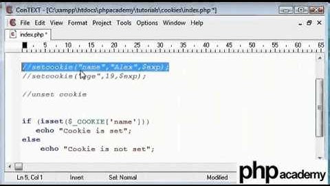 Cookies in PHP Tutorial - Part 2 [English]