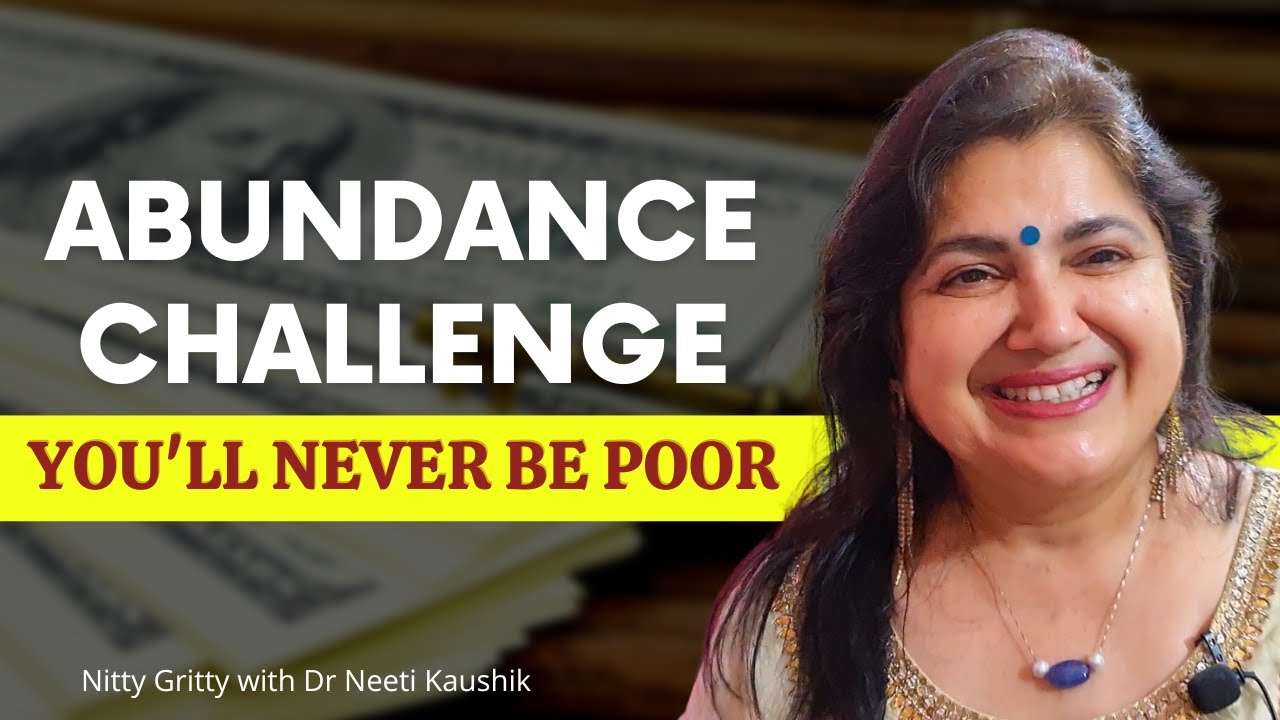 ABUNDANCE CHALLENGE ( You will never be Poor ) - YouTube