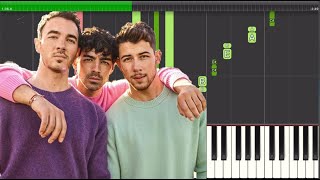 Jonas Brothers - What A Man Gotta Do (Piano Tutorial)