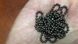 Titanium Ball Chain Kit + 5 Clasps - Maratac®