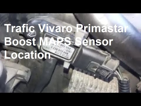 Trafic Vivaro Primastar Boost MAP Sensor Location