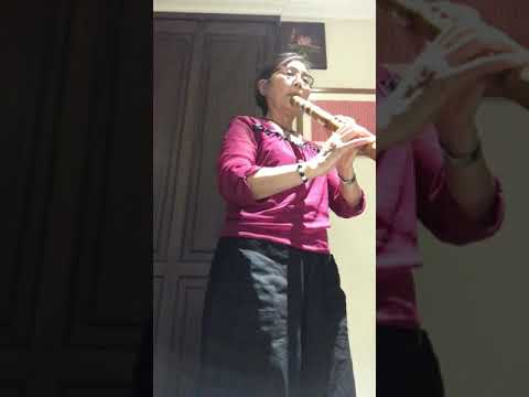 洞簫 陽關三疊 古曲 G調明仁南簫 月兒11