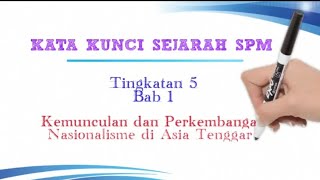 Kata Kunci Sejarah Tingkatan 5 Bab 1 Kata Kunci Sejarah Tingkatan 5 Bab 1