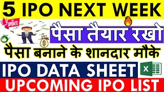 UPCOMING IPO 2024 IN INDIA💥 IPO NEWS LATEST • NEW IPO COMING IN STOCK MARKET • MAY IPO LIST