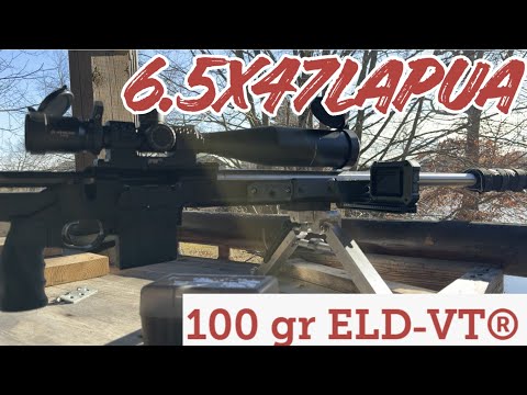 100gr ELD-VT, 6.5x47 Lapua