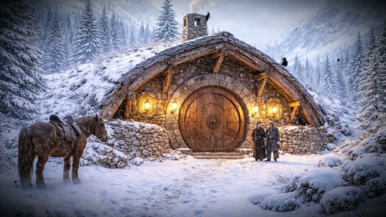 Lo Llamaron Loco y lo Expulsaron, Hasta que su Casa Enterrada Fue la Única que Sobrevivió al Invie