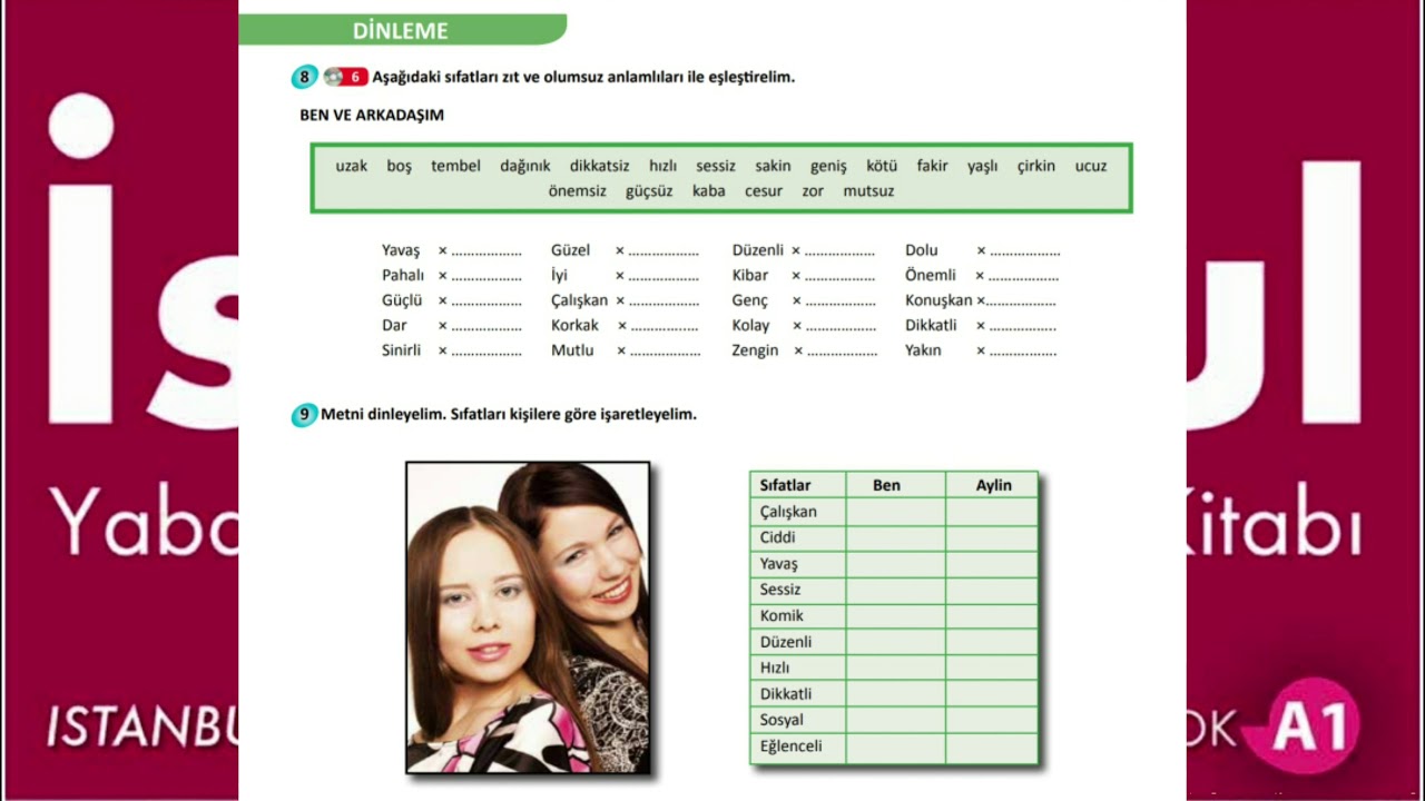 İstanbul A1 (Audio) - 6 BEN VE ARKADAŞIM (Page 33)