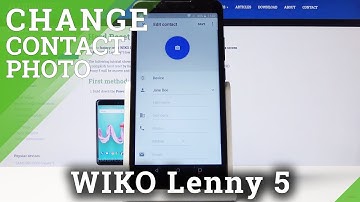 How to Add Photo to Contact in WIKO Lenny 5 - Personalize Contacts