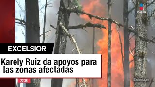 Ola de incendios forestales en México deja al menos cuatro muertos