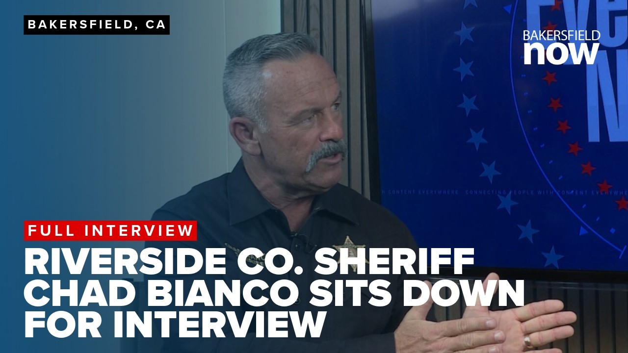 FULL INTERVIEW: Riverside County Sheriff Chad Bianco sits down with Eyewitness News