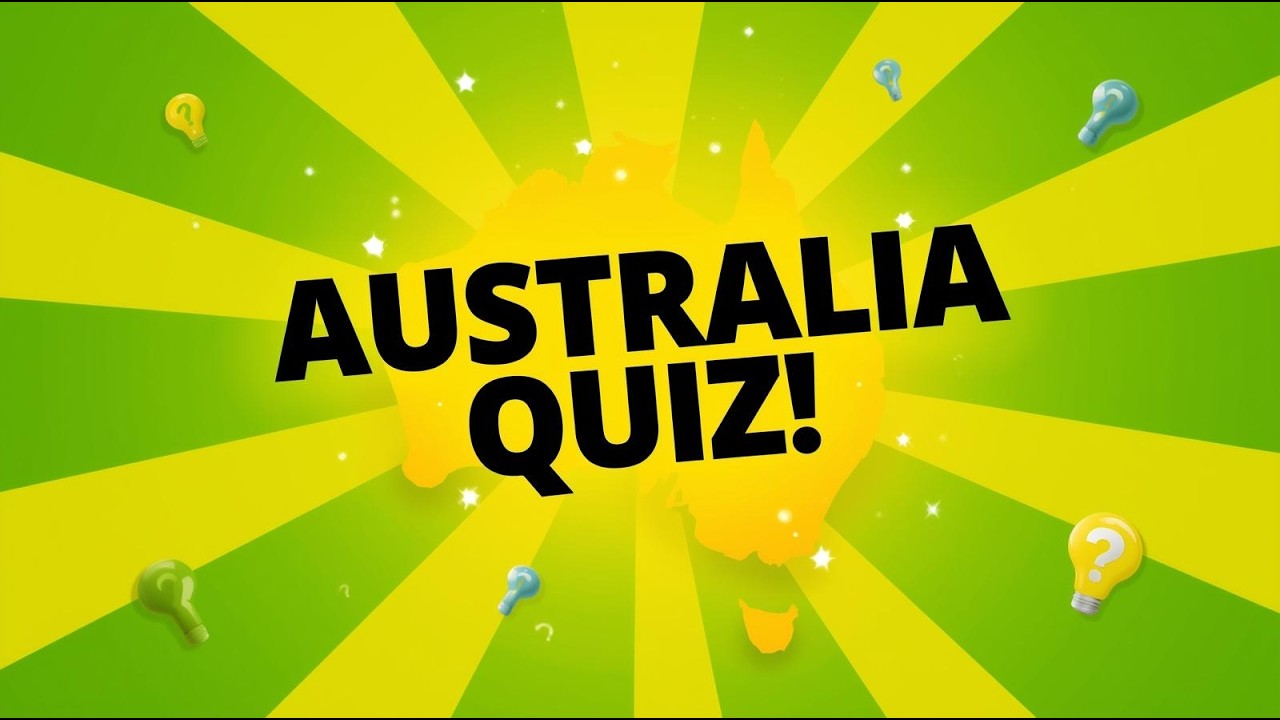 Australia General Knowledge Quiz | Test Your Aussie IQ! 🇦🇺