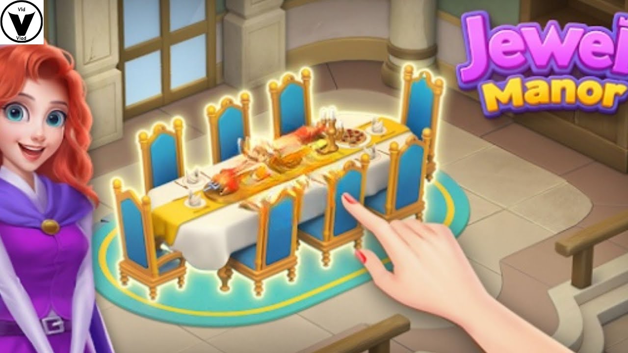 Jewel Manor Home Design Gameplay Android/iOS YouTube