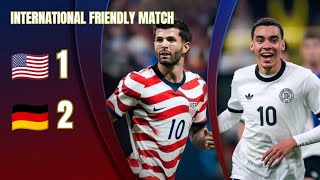Highlight Match • USA 🇺🇸 (1) VS (2) 🇩🇪 Germany | International Friendly Match 2026 