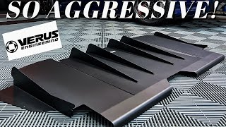 Installing a Verus Engineering Non Aggressive Diffuser On My STI - Step By Step Instructions
