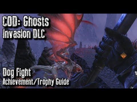 COD: Ghosts - Invasion DLC - Dog Fight Achievement/Trophy Guide - Gargoyle Kill with Vanguard