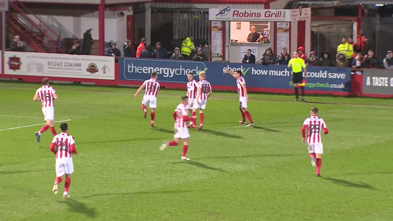 Cheltenham v Bury football leagues