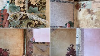 Trigger and Tingly look through Forget Me Not Junk Journal! So Relaxing ! screenshot 5