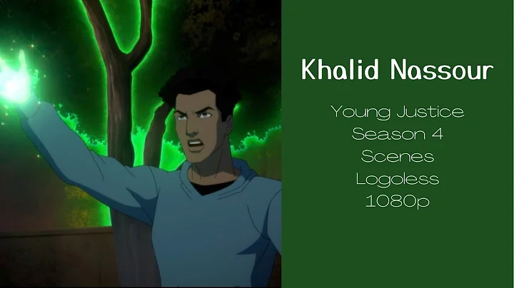 Kahalid Nassour Scenes - Young Justice Season 4