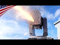 US Navy Ship Self-Defense System in Action - Launches RAM, Phalanx and Chaff