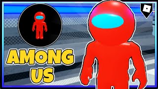 How To Get “AMONG US” BADGE + CREWMATES SKIN/MORPH in PIGGY RP | ROBLOX