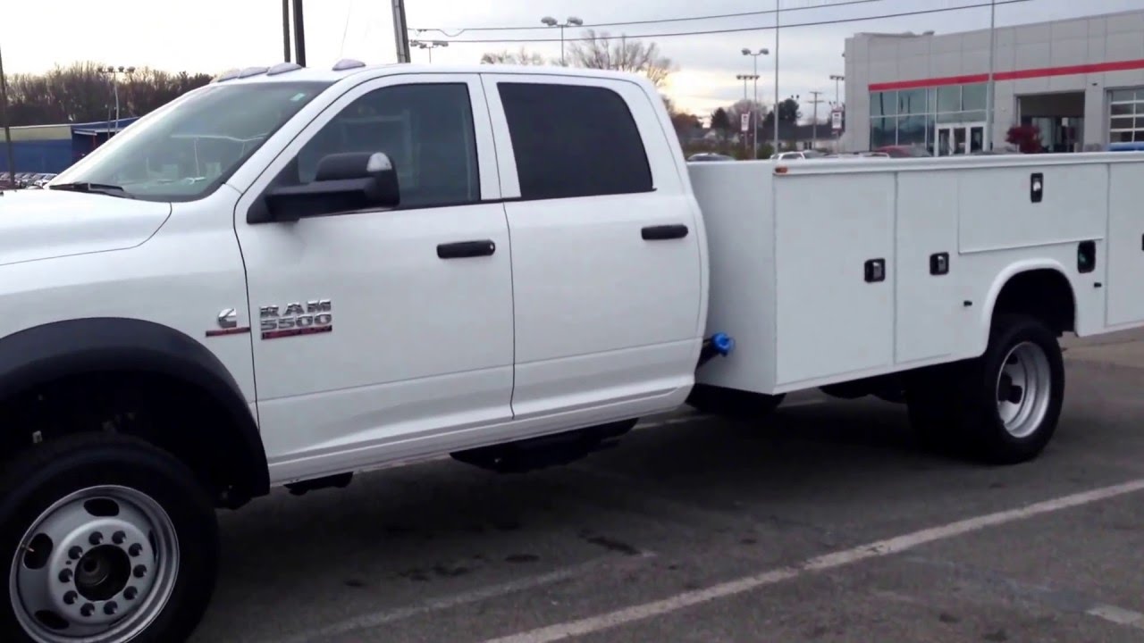 2016 Ram 5500 with Utility Bed YouTube