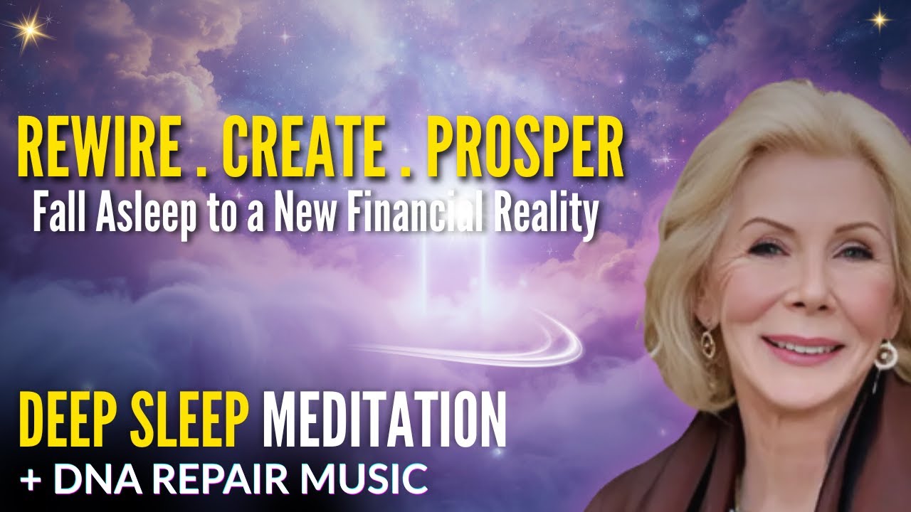 Wealth & Abundance Subconscious Reprogramming | Sleep Meditation (Louise Hay)