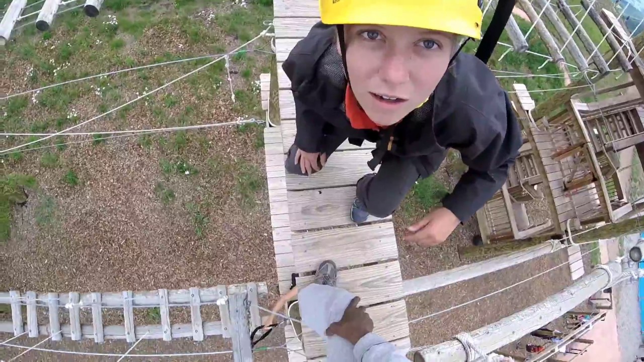 FUN TIMES ON VAIL RESORTS SHAKY ROPES COURSES. - YouTube