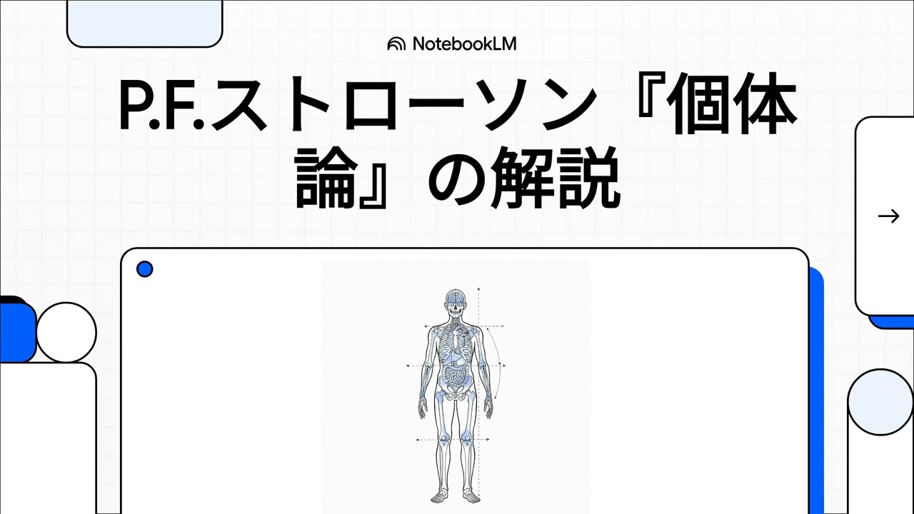 P F ストローソン『個体論』の解説