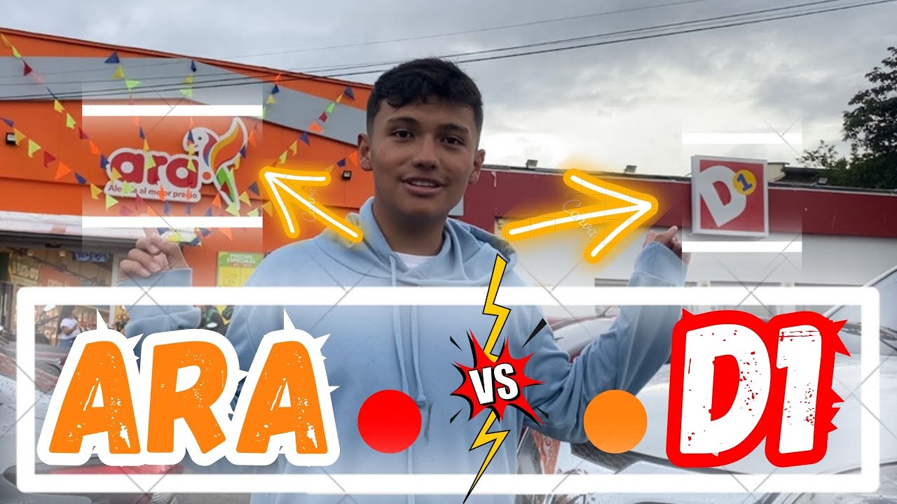 Ara 🟠 Vs D1 🔴 - ¿Cuál tiene los precios más bajos? + Lista de precios de los productos 🔥🤑-Stiwar