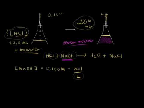 Asit Baz Titrasyonları (Kimya)