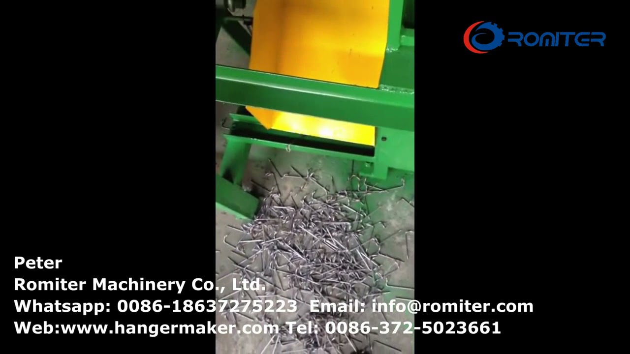 Full Automatic Steel Wire Eye Bolt Hook Bending Making Machine