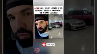 Inside Drake’s Garage: His 1 of 80 Mercedes CLK DTM! 😳🏎️ #shorts  #drake 🔥 #mercedes
