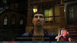 Vampire the Masquerade: Bloodlines, Malkavian Cosplay Stream Part 4