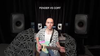 Fender vs cort #женясычев #музыка #гитара #guitar #fender #cort