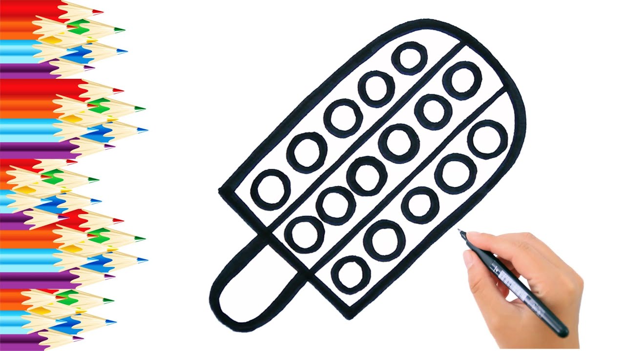 Как нарисовать поп ит