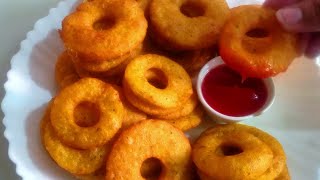 Potato Rings Recipe  |  Crispy Potato Rings  |  Potato Chips  |  Aloo Ke Rings | Potato Snacks