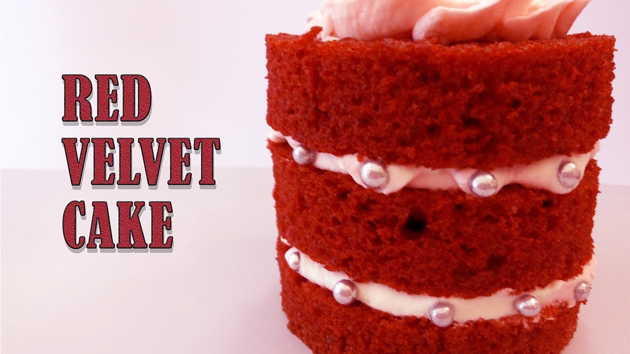 How To Make Red Velvet Cake - YouTube