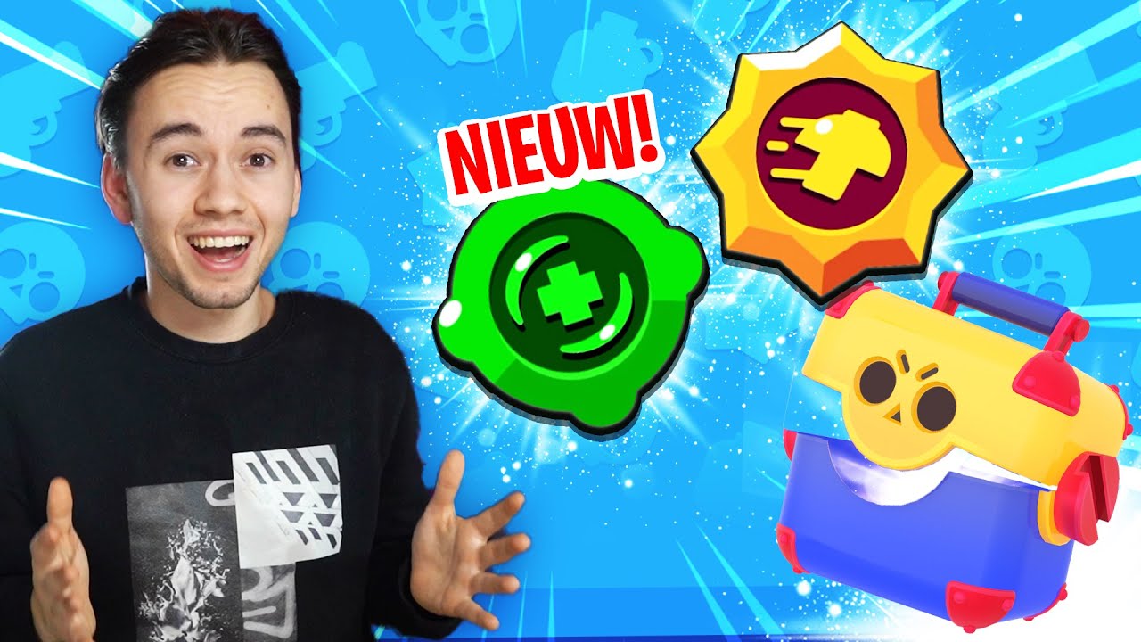 Mijn eerste GADGET en STERRENKRACHT!! - Brawl Stars Nederlands