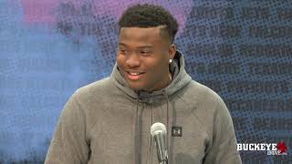 Ohio State Buckeyes Football Dwayne Haskins At The Nfl Combine