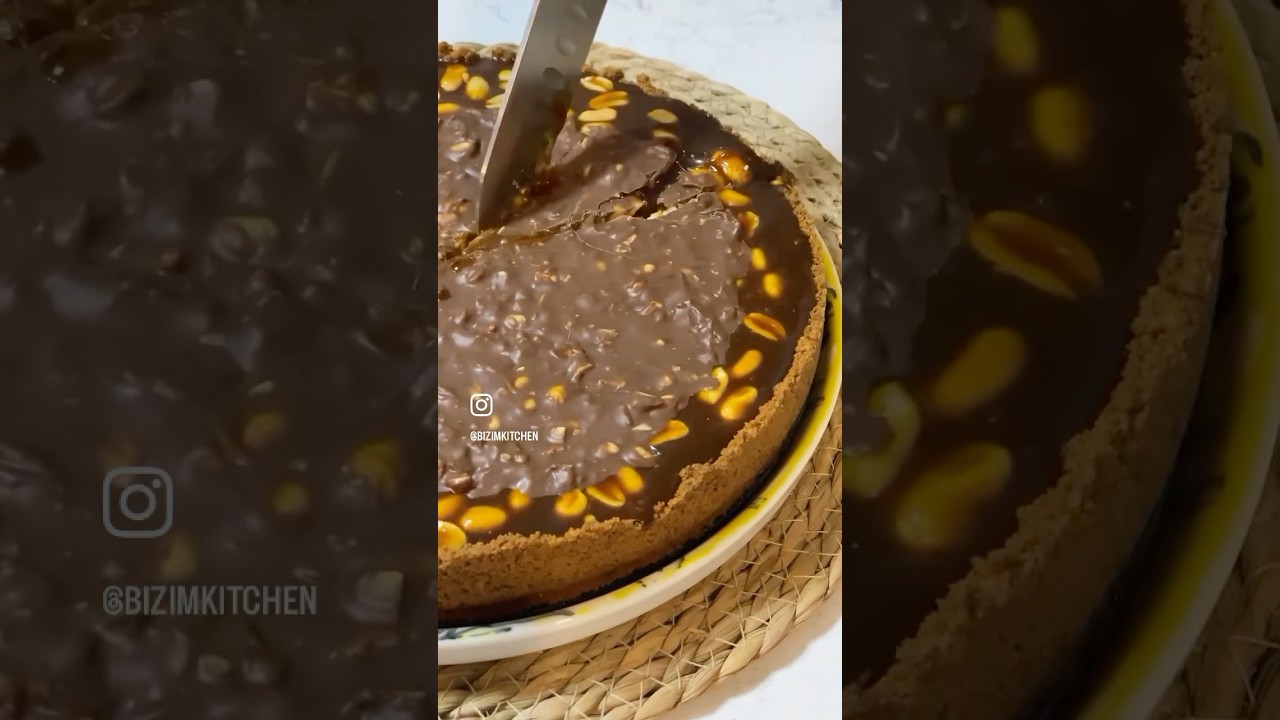 Snickers Cheesecake 🍰 