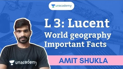 L3: MPPSC 2020 | Lucent World geography important facts | Part 3 | Amit Shukla
